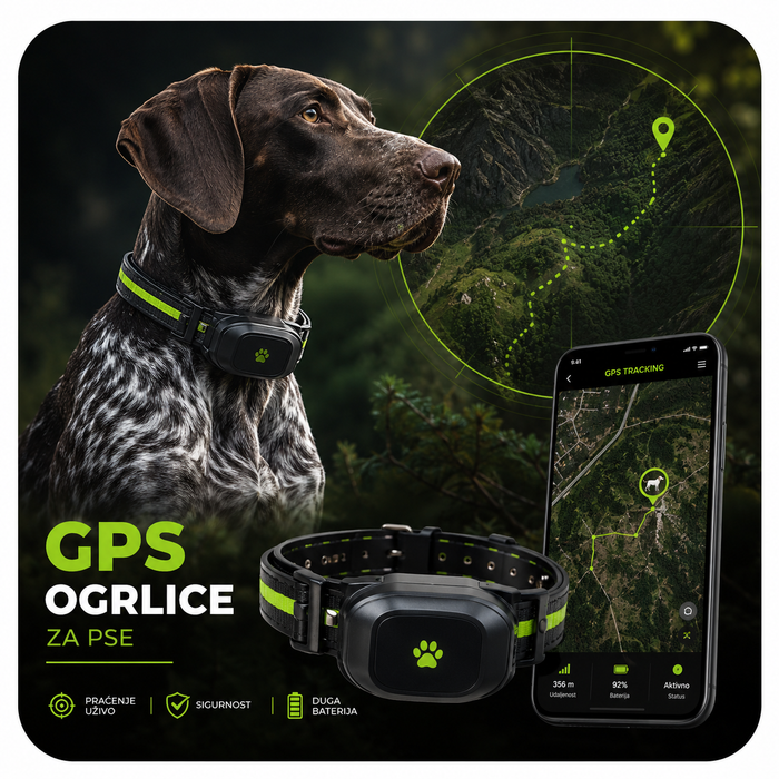 Gps ogrlice