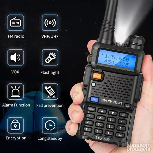 Baofeng UV-5R Plus radio-stanica