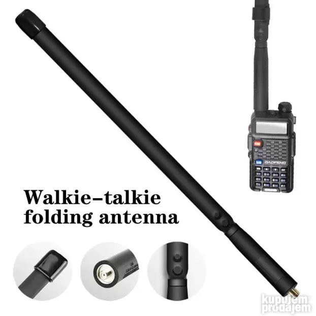 Sklopiva antena za Baofeng/Motorola radio-stanice
