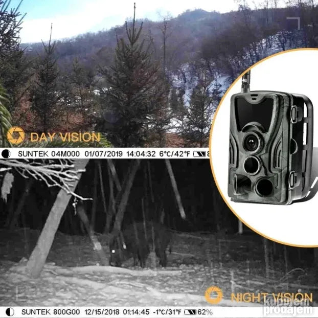 Lovačka kamera 4G Suntek HC-801 Pro – Live video