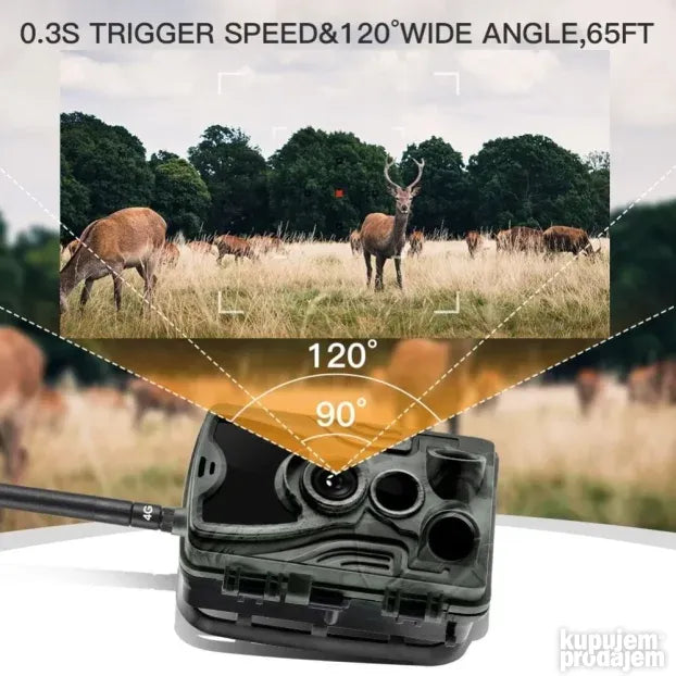 Lovačka kamera 4G Suntek HC-801 Pro – Live video