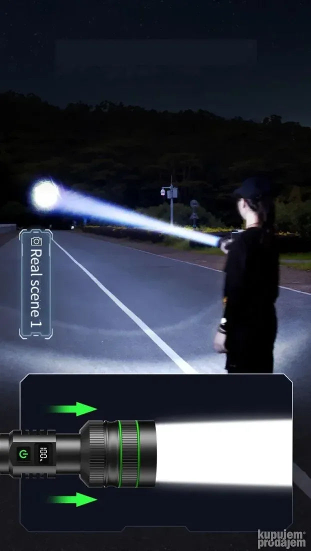 Baterijska LED lampa Kensun