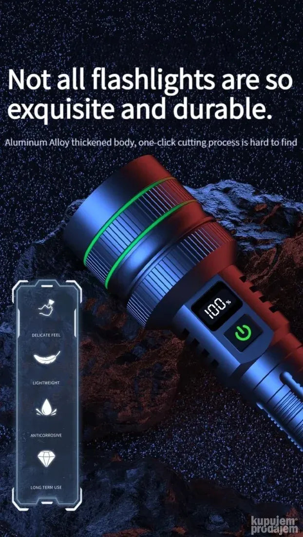 Baterijska LED lampa Kensun