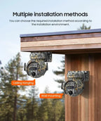 SHIWOJIA 4G solarna kamera 8 MP - Dual Lens - slika 6