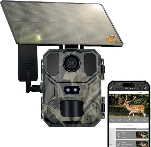 Lovačka kamera Suntek Mini-900Pro 4G sa solarnim panelom