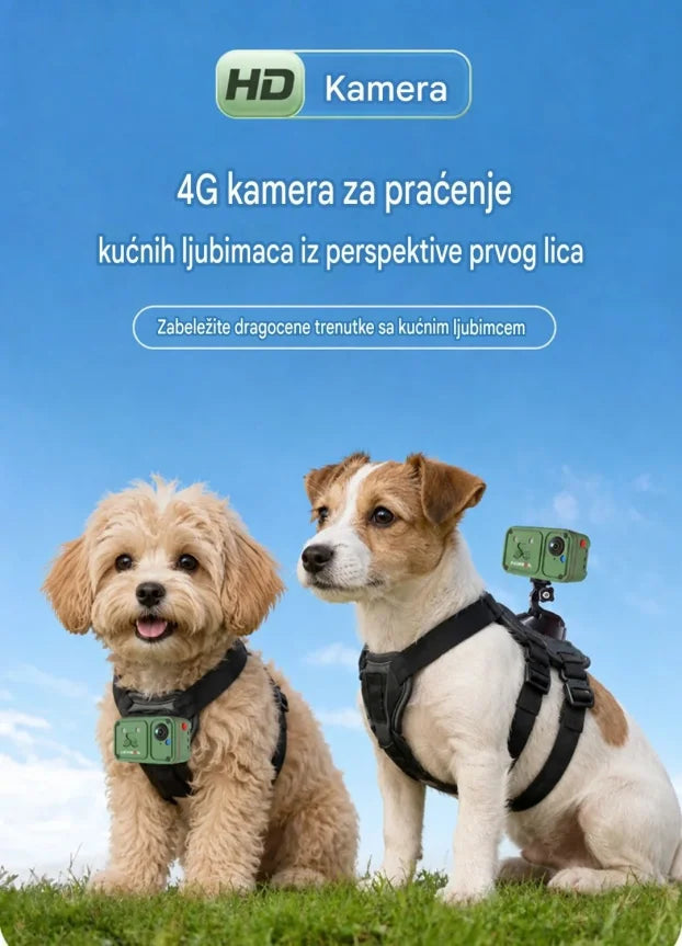LS VISION 4G GPS kamera za praćenje pasa - 4 MP - slika 1